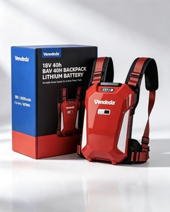Batterie Li-ion rechargeable 18V40Ah pour débroussailleuse sans balais, conception ergonomique, protection BMS intelligente - Product Image 5