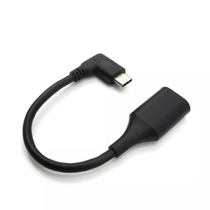 อะแดปเตอร์ OTG แบบมุมขวา 90 องศา USB 3.1 ประเภท C สำหรับโทรศัพท์มือถือที่มีการเชื่อมต่อแบบเสียบปลั๊กด้วยวัสดุ ABS - Product Image 2
