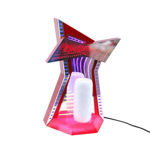 贤辉定制设计酒海报促销展示LED镜面酒瓶架广告牌广告亚克力ODM OEM展示架 - Product Image 4