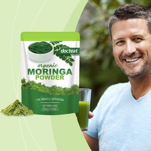 Poudre de Moringa Naturelle en Gros, Saveur Matcha Mélangée, Facile à Assortir aux Repas, Boisson Quotidienne, Poudre de Moringa Biologique - Product Image 1