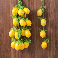 Lemon Buatan Buah Buatan Lemon Simulasi Mirip Asli Lemon Dekorasi Meja Dapur Pesta Musim Panas