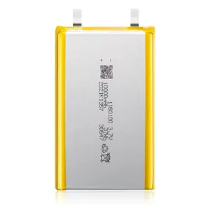 1160100 3.7v 10000mah Lithium Rechargeable Battery Lithium Polymer Battery Lipo Batteries
