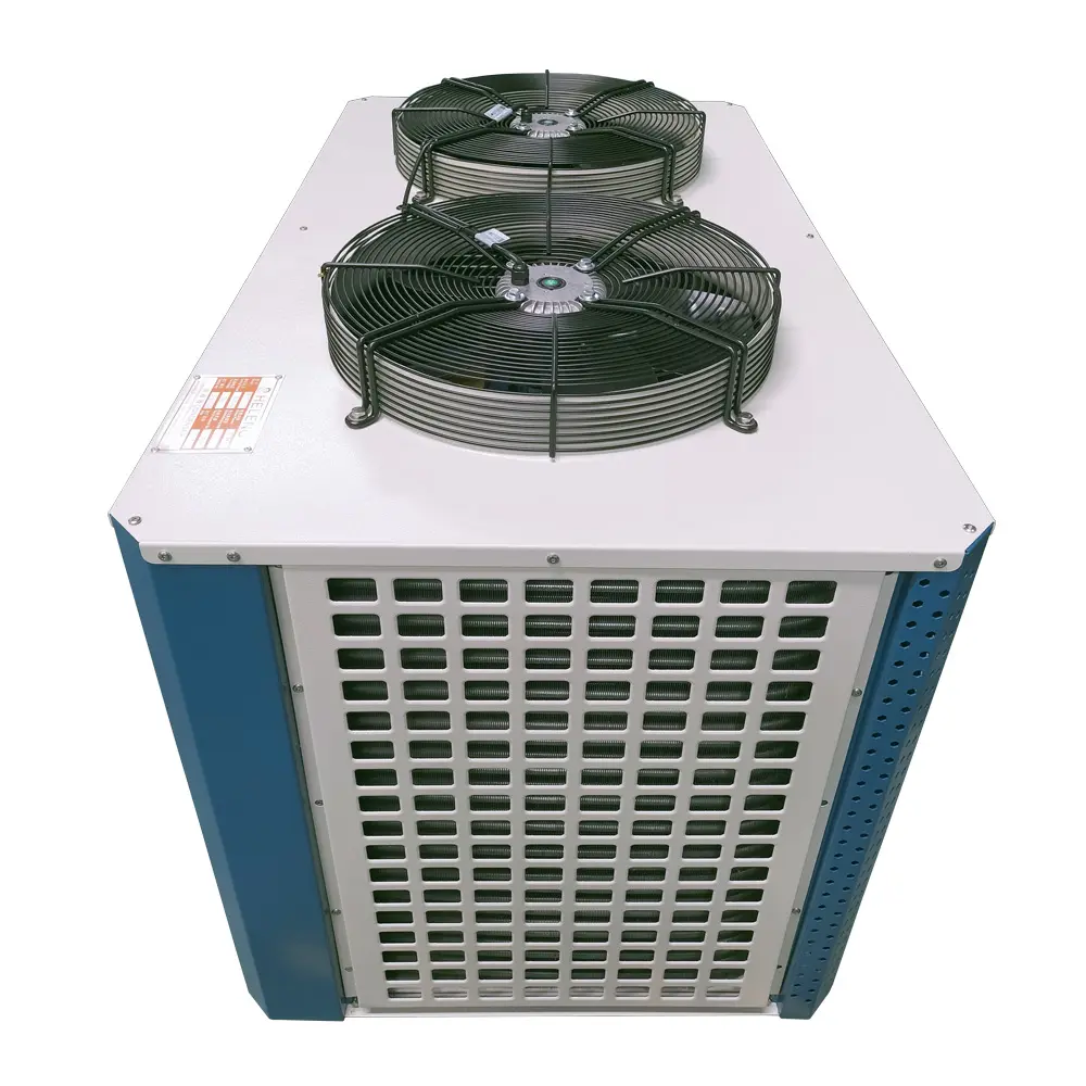 冷蔵室チラー用高品質ボックスU型コンデンサーコンプレッサーR134a冷媒ガス
