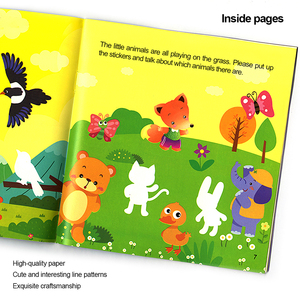 Livres pour enfants imprimés sur mesure, jouets, livres d'autocollants, livres de coloriage, supports imprimés, étiquettes, pour le développement intellectuel - Product Image 2