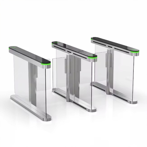 TP High-end Speed Gate Optical Swing Turnstile Gate Access Control Solution In Bank Entrance Point