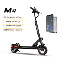 Trottinette électrique pliable légère en alliage d'aluminium LITGOGO M4, stock Allemagne, étanche, batterie 48V13Ah, autonomie 40KM, moteur 800W
