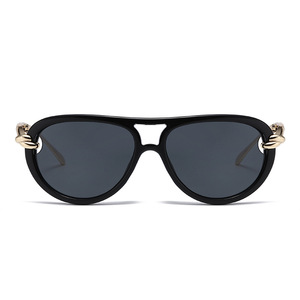 Jamie Z02 Knot Sunglasses Black Frame Ac Lens Uv400 Protection Unisex Travel Style - Product Image 5