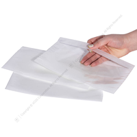 Pochettes d'expédition transparentes à chargement par le haut pour listes de colisage, en polyéthylène imprimé, pour emballage