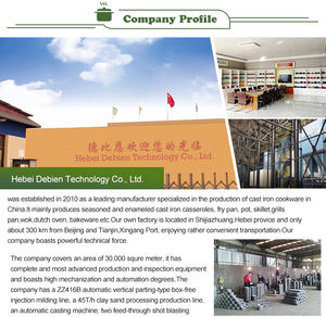 Ensemble de casseroles en fonte émaillée <span class=keywords><strong>DEBIEN</strong></span> Batterie de cuisine antiadhésive Collection de casseroles et poêles - Product Image 5