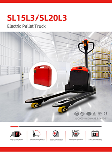 Hot Sale Power Batterie Elektro-Paletten hubwagen 1500KG 3300LBS Volle lekt rische Gabelstapler Erhältlich in 2,0 T/2,5 T/3T Größen - Product Image 4