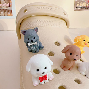 จี้รองเท้าลายสุนัขแบบใหม่ขายดี ตกแต่งรองเท้า DIY อุปกรณ์เสริมหัวเข็มขัดรองเท้า ขายส่งสำหรับร้านรองเท้าและผู้ค้าปลีก - Product Image 4