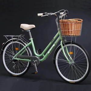 Tianjin precio barato 24 26 pulgadas vintage jóvenes adultos ciclos mujeres bicicleta híbrida clásica ciudad bicicleta señoras bicicleta - Product Image 4