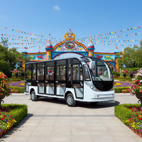 Autobús Eléctrico HuSurg con Pantalla Digital, 8 Asientos, Tablero Inteligente, de Lujo, para Transferencia de Visitantes en Centros de Exposiciones y Turismo