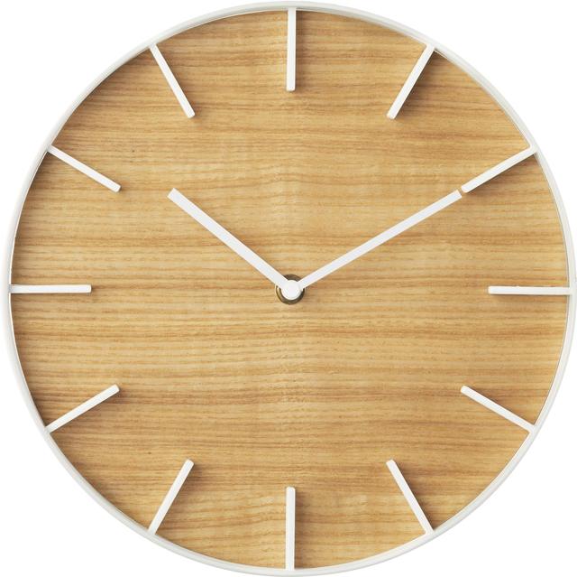 Custom Made Digital Modern Quartz Silent Wall Clock with Wooden Frame Decor