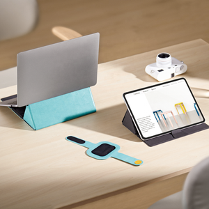 CSB-01 đa năng gấp có thể điều chỉnh máy tính xách tay Máy tính bảng đứng Riser với chủ Thẻ lưu trữ <span class=keywords><strong>Pocket</strong></span> máy tính máy tính xách tay đứng - Product Image 2