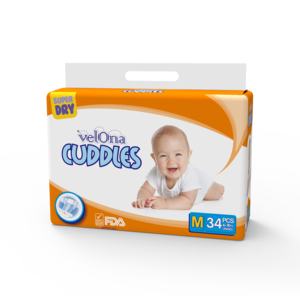 Produttore di Pannolini per Bambini Velona Cuddles, Modello a T Super Assorbente, Vendita all'Ingrosso - Product Image 3