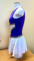 Costume de majorette sexy pour spectacle de danse, tenue de danse pour filles, uniforme de majorette de jazz avec cape