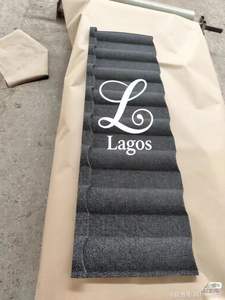 Teja de Acero Recubierta de Piedra Azul CS Duradera y Moderna para Villas, Estilo Corrugado <span class=keywords><strong>Robert</strong></span> <span class=keywords><strong>Stack</strong></span> Europeo con Sistema de Encaje Macho y Hembra - Product Image 4