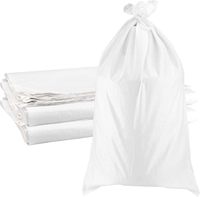 Sac tissé en PP polyvalent de 20 kg, sac d'emballage robuste pour sable, ciment, gravier et agrégats