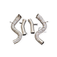 Hochwertiges Direktauspuff-Header-System aus Edelstahl 304 mit Downpipe für Mercedes-Benz S560 W222 4.0T M176 V8 LHD zur Leistungssteigerung