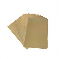 Papier à rouler de haute qualité en or et argent de 114 mm
