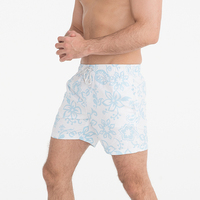 Logo personnalisé Shorts de plage hommes Shorts de bain troncs hommes maillots de bain Surf Shorts de bain imprimés par sublimation