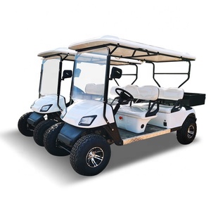 UTV <span class=keywords><strong>électrique</strong></span> d'occasion à 4 roues, 4x4, vintage, pas cher, 4 places, batteries au lithium 48v 200ah, voiturette de golf homologuée pour la route, moteur AC 5KW, CE - Product Image 2
