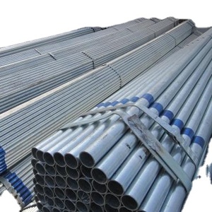 Q235B Pre Galvanized Welded Round Steel Pipe <strong>GI</strong> Tube for Fire Fighting Water Supply Greenhouse Fence Construction Pipeline - Product Image 3