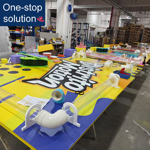 Aire <span class=keywords><strong>de</strong></span> jeux intérieure commerciale Naughty Castle avec piscine à balles, zone d'équipements <span class=keywords><strong>de</strong></span> jeux souples pour enfants - Product Image 3