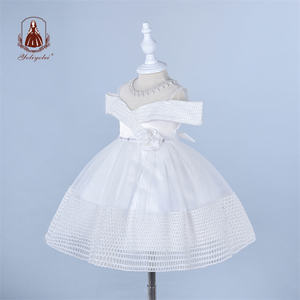 Baby grossisti Fashion Princess, elegante senza maniche 0-2 anni White Party Evening Girls Dresses 2023/ - Product Image 2