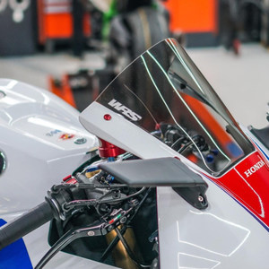 ชิลด์บังลมหน้ารถมอเตอร์ไซค์ <span class=keywords><strong>CBR600RR</strong></span> รุ่นปรับ<span class=keywords><strong>แต่ง</strong></span>สำหรับการแข่งขัน รุ่นยกสูง สำหรับปี 2021-2025 - Product Image 3