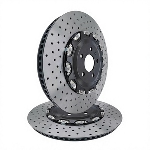 Fabrikneue Carbon-Keramik-Bremsscheibe, schwimmend gelagerte Bremsscheibe für Porsche Panamera Taycan 971911718 - Product Image 1