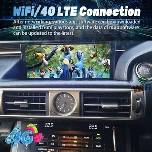 Radio para Auto con Pantalla Android, Reproductor Multimedia Estéreo, GPS y Navegación para <span class=keywords><strong>Lexus</strong></span> IS RC <span class=keywords><strong>200</strong></span> 250 300 350 200t 300h 2013-2017 - Product Image 2