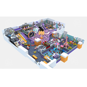 Équipement de jeu intérieur pour enfants Leber avec piscine à <span class=keywords><strong>balles</strong></span>, toboggans, <span class=keywords><strong>parc</strong></span> d'attractions pour les fêtes d'enfants, salle de jeux, garantie 1 an - Product Image 5