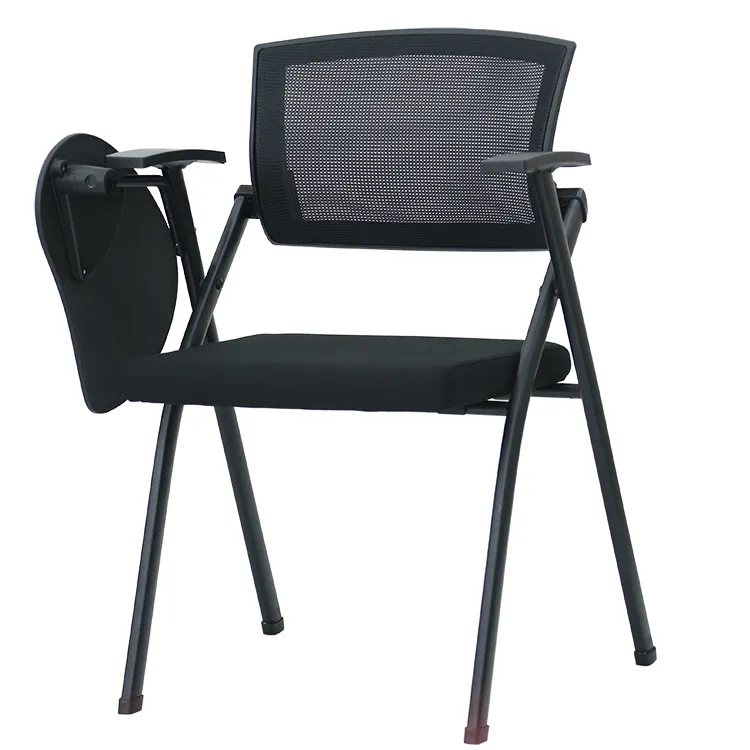 Padded folding chairs with arms