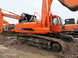 Excavatrice Doosan DH420LC 225LC DH300 d'occasion, 90 % neuve, avec moteur et composants essentiels, en promotion à prix réduit - Product Image 2