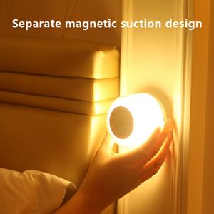 Nouvelle lampe de chevet portable sans fil rechargeable avec haut-parleur sans fil 15W à charge rapide, lumière RGB et chargeur de téléphone sans fil - Product Image 5