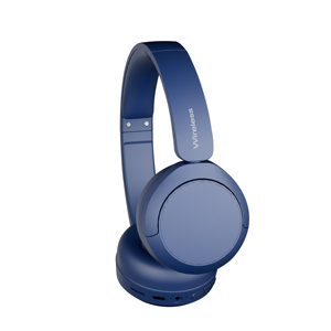 <span class=keywords><strong>JKK</strong></span> QC-XB-JB-520BT Auriculares con Sonido de Alta Calidad, Ligeros, Tamaño Mediano, Tacto Agradable, Color Azul - Product Image 1