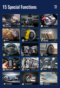 Outils de diagnostic automobile professionnels OBD 2 Ancel V6 <span class=keywords><strong>Scanner</strong></span> automatique Codage des injecteurs Système d'alimentation DPF TPMS Réinitialisation <span class=keywords><strong>Scanner</strong></span> de diagnostic automobile - Product Image 6