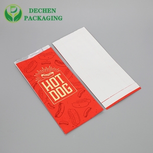 Foil Hot Dog Bags - Insulated &amp; Grease Resistant Hot Bag Sleeves
