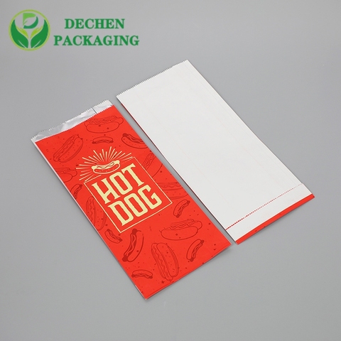 Foil Hot Dog Bags - Insulated & Grease Resistant Hot Bag Sleeves