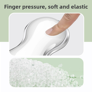 Repose-poignets en silicone transparent de style anime, coussin en gel <span class=keywords><strong>ergonomique</strong></span>, confortable pour la frappe, antidérapant, toucher frais, pour le bureau et la maison - Product Image 4
