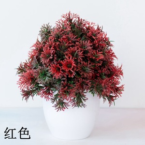 Bán buôn cây nhân tạo trong nhà nhựa hình trụ nồi mô phỏng hoa nhài cỏ trong nhà trang trí sân vườn nhà - Product Image 5