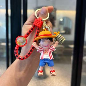 Llavero de Anime Japonés One Piece, Colgante de Plástico para Mochila, Llaves de Coche, Regalos para Parejas - Product Image 5