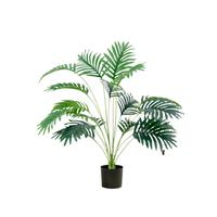 Palmier artificiel Areca réaliste, faux palmier sur pied, écologique pour la décoration intérieure et extérieure tropicale, Pâques, Halloween