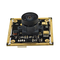 Modul Kamera Global Shutter Hampo OV9782 M12 Fokus Tetap UVC 100 Sudut Lebar 68dB WDR 1MP 120FPS Plug&Play Mesin Penjual Otomatis