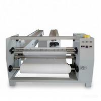 Machine de découpe et de rembobinage automatique de film avec contrôle de tension, pour film plastique et ruban adhésif