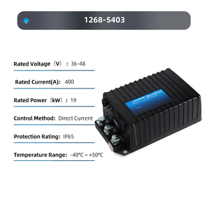 Bộ điều khiển động cơ DC lập trình được Curtis Replacement 1268-5403 36-48V 400A để điều khiển tốc độ mượt mà trong các phương tiện công nghiệp - Product Image 2