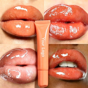 Cruelty-Free SPF 15 Plumping Lip Oil Private Label Lip Gloss Moisturizing Organic Vegan Lip Tint for Plumping and Hydration - Product Image 2
