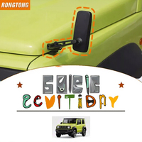 Nouveaux accessoires extérieurs de luxe pour voiture en alliage d'aluminium, rétroviseurs latéraux RT00760/RT00761, installation facile pour Suzuki Jimny